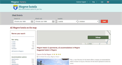 Desktop Screenshot of hotelsmegeve.com